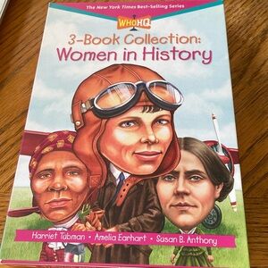 Women in History 3-Book Collection Harriet Tubman Amelia Earhart Susan Anthony
